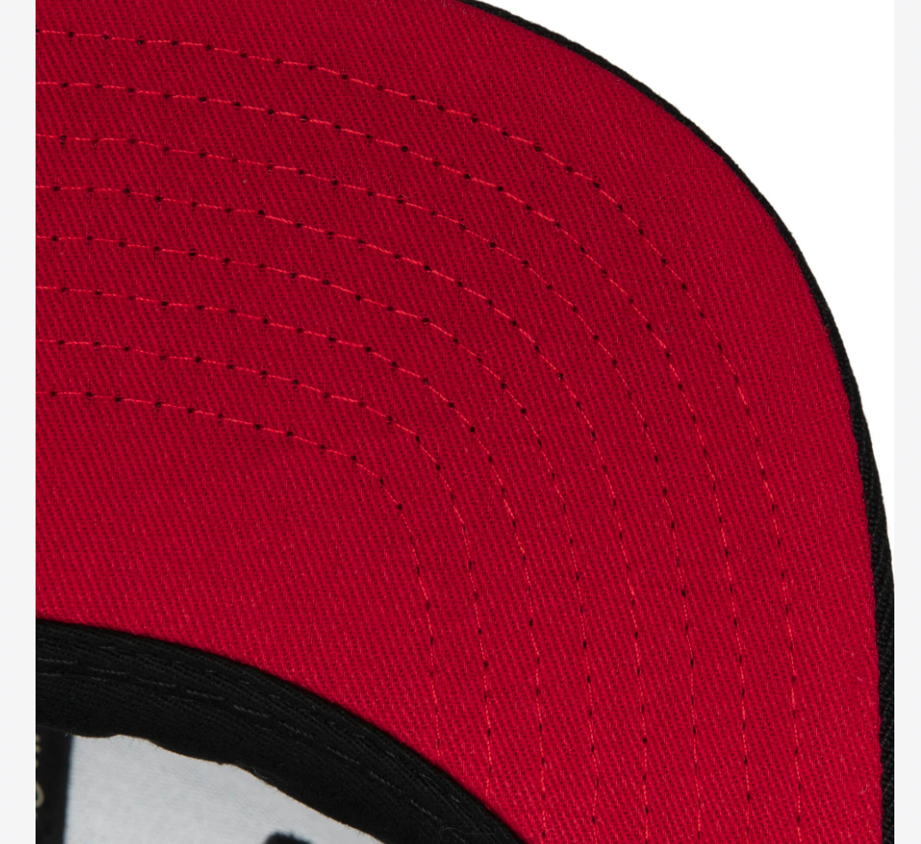 Philadelphia 76ers Team Script 2.0 Mitchell & Ness Snapback Hat product image 3, provided for visual reference and product