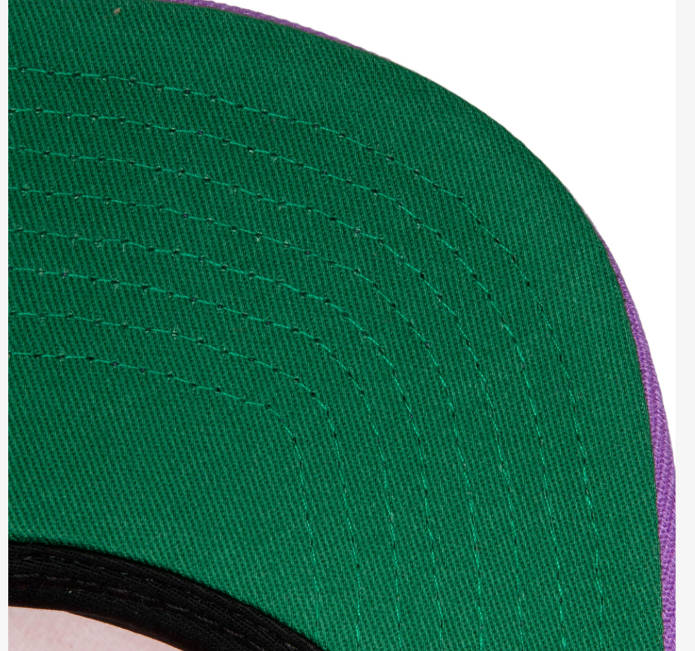 Toronto Raptors HWC Sharktooth Mitchell & Ness Snapback Hat product image 3, provided for visual reference and product