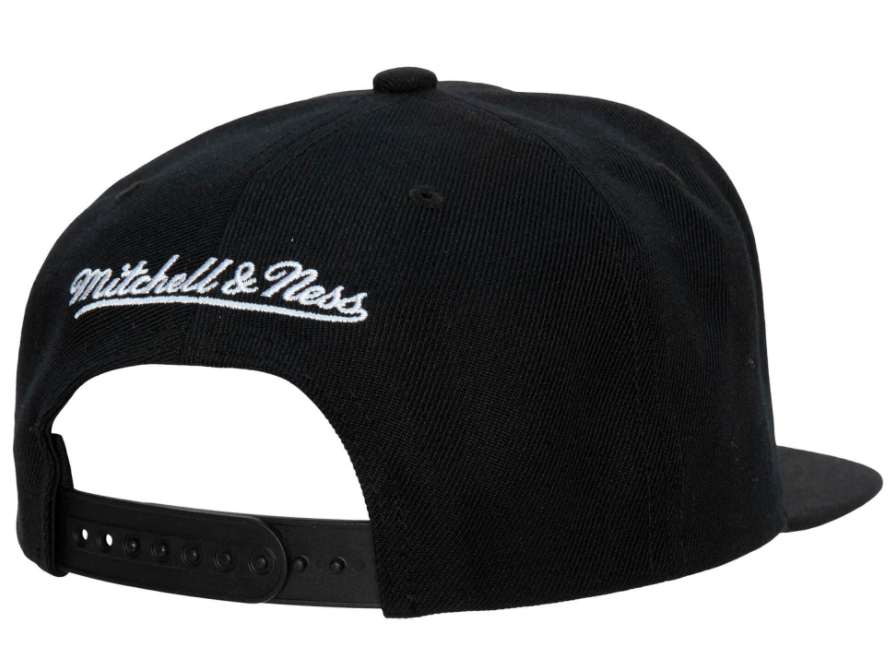 Denver Nuggets Team Script 2.0 Mitchell & Ness Snapback Hat product image 2, provided for visual reference and product