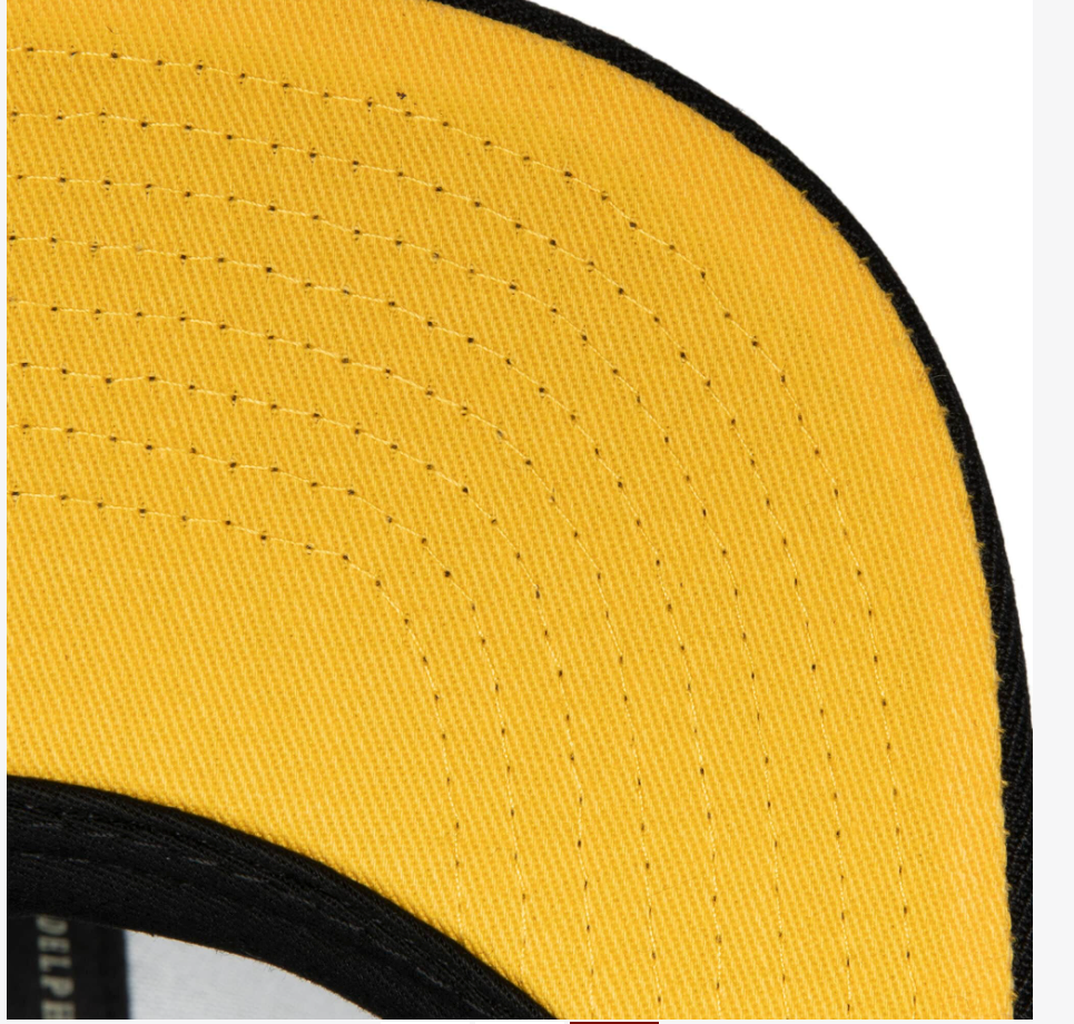 Denver Nuggets Team Script 2.0 Mitchell & Ness Snapback Hat product image 3, provided for visual reference and product