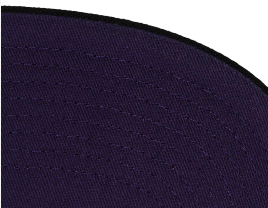 Los Angeles Lakers Team Script 2.0 Mitchell & Ness Snapback Hat product image 3, provided for visual reference and product