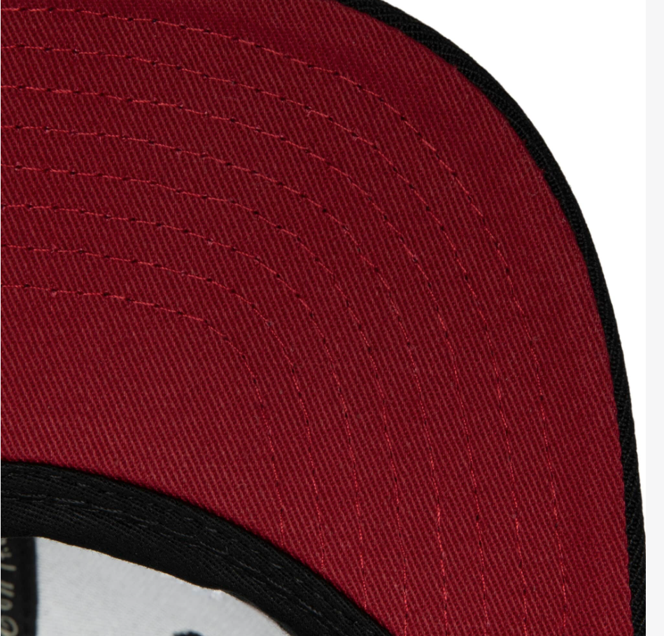 Miami Heat Team Script 2.0 Mitchell & Ness Snapback Hat product image 3, provided for visual reference and product detail