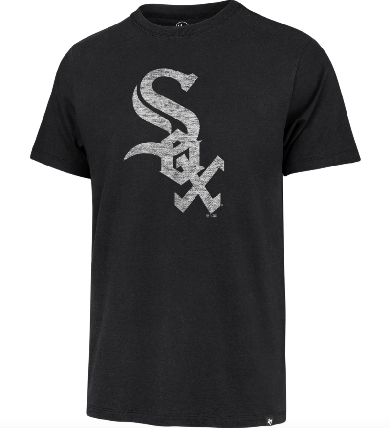 Men’s Chicago White Sox Black ’47 Franklin Fieldhouse T-Shirt product image 1, provided for visual reference and product