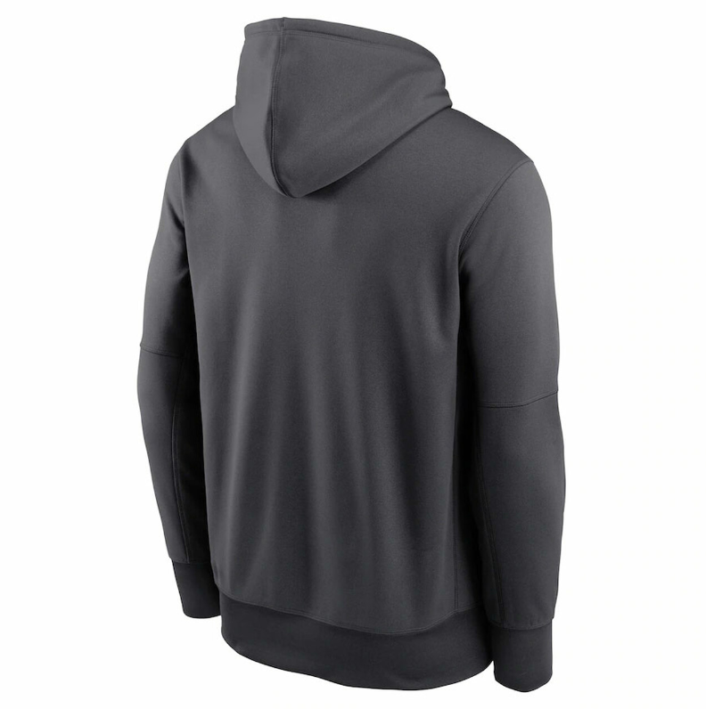 Youth Chicago White Sox Nike Black City Connect Therma Pullover Hoodie product image 2, provided for visual reference and