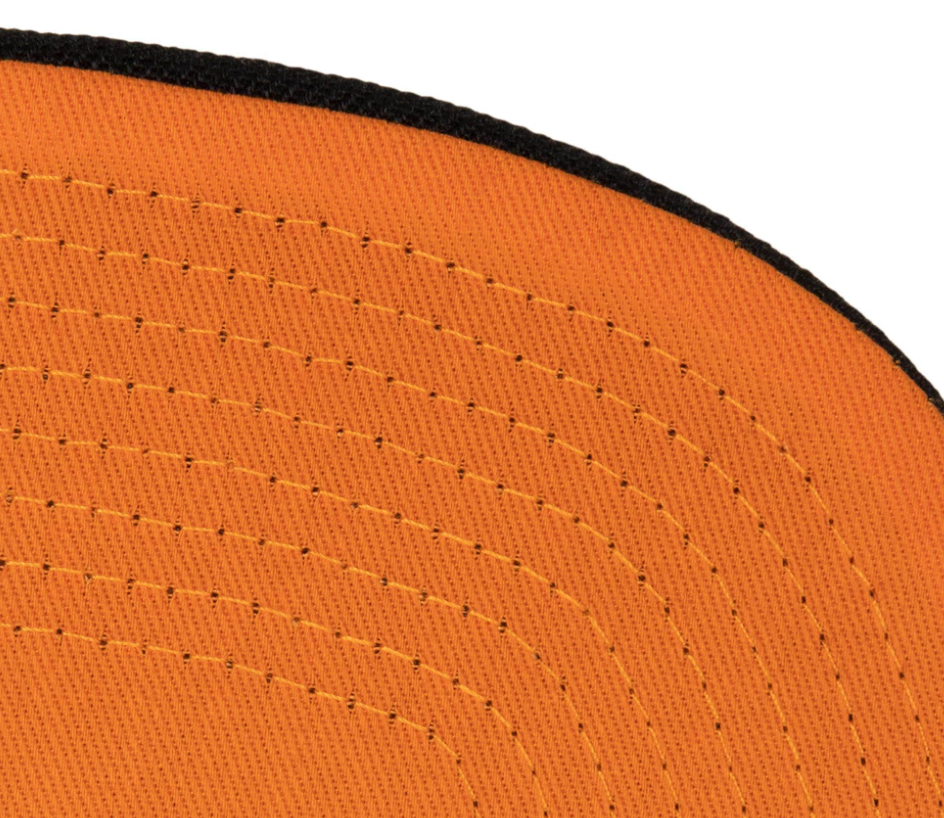 New York Knicks NBA On The Block Mitchell & Ness Snapback Hat product image 3, provided for visual reference and product