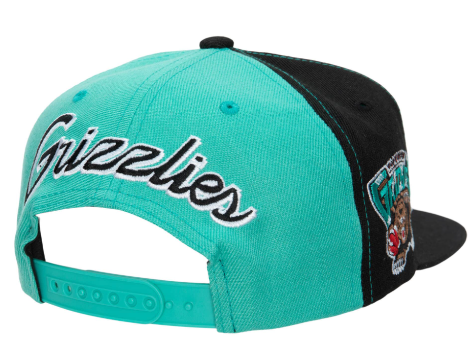 Vancouver Grizzlies NBA Rear Script Deadstock Mitchell & Ness Snapback Hat product image 2, provided for visual reference