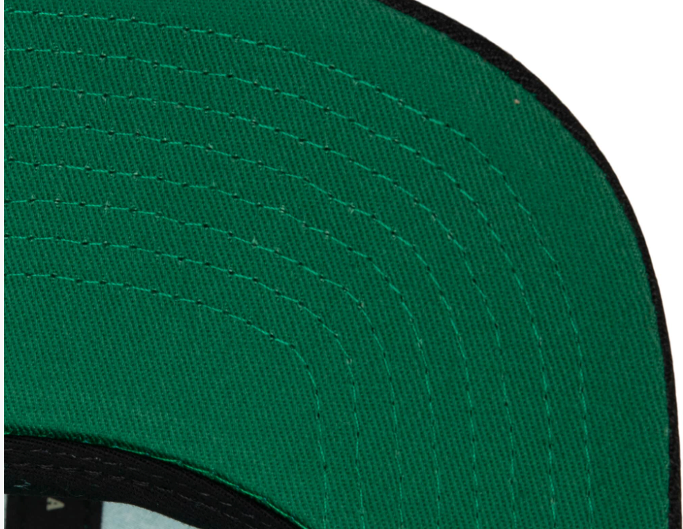 Vancouver Grizzlies NBA Rear Script Deadstock Mitchell & Ness Snapback Hat product image 3, provided for visual reference