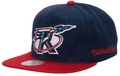 Houston Rockets NBA Rear Script Deadstock Mitchell & Ness Snapback Hat product image 1, provided for visual reference and