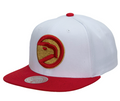 Atlanta Hawks Mitchell & Ness 50th Anniversary HWC Red/White Snapback Hat for Men product image 1, provided for visual