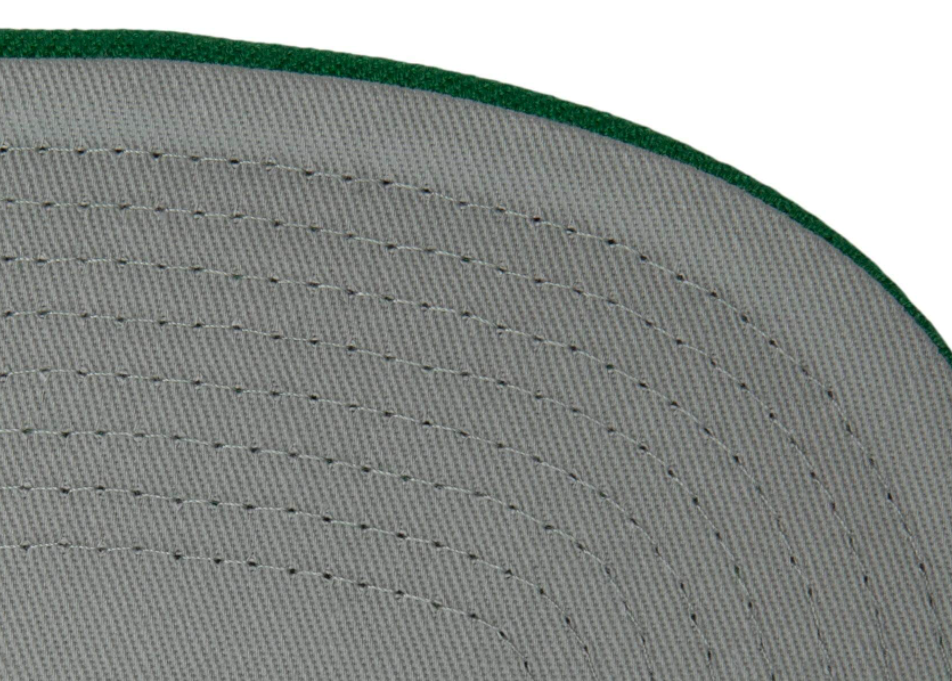 Boston Celtics Mitchell & Ness 50th Anniversary HWC Green/White Snapback Hat for Men product image 4, provided for visual
