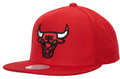 Mitchell & Ness Chicago Bulls Core Red Adjustable Snapback Hat for Men product image 1, provided for visual reference and