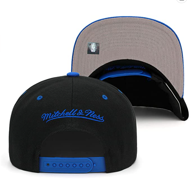 Orlando Magic NBA Black Royality Mitchell & Ness Snapback Hat for Men product image 4, provided for visual reference and