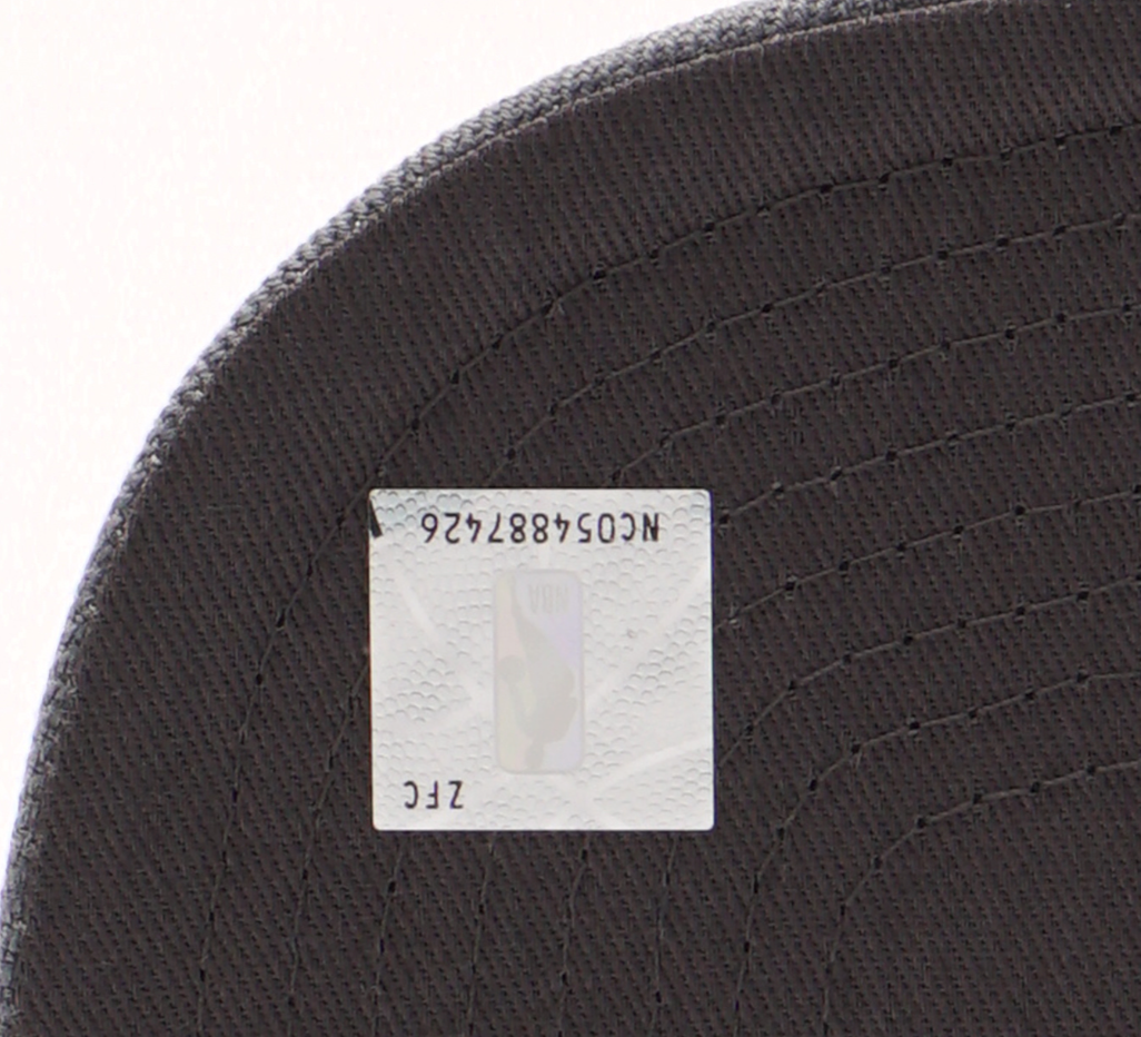 Milwaukee Bucks Mitchell & Ness Cool Grey 3 Snapback Hat for Men product image 4, provided for visual reference and product
