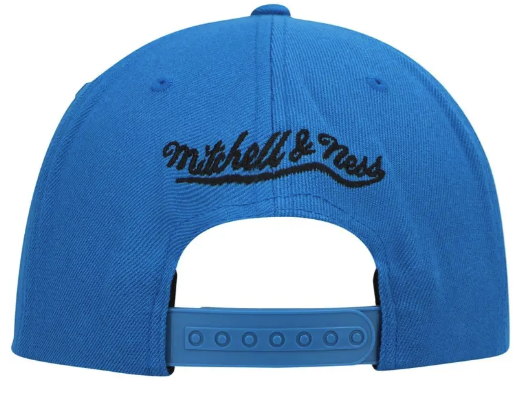 Orlando Magic NBA Core Basic Blue Mitchell & Ness Snapback Hat for Men product image 4, provided for visual reference and
