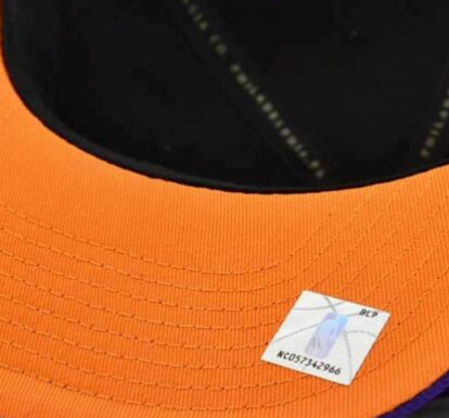 Mitchell & Ness Phoenix Suns Basic Core Black/Purple Adjustable Snapback Hat for Men product image 2, provided for visual