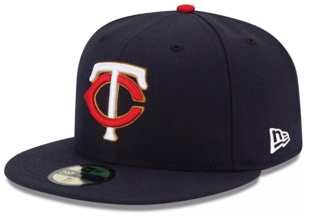 Minnesota Twins New Era Navy Alternate Authentic Collection On-Field 59FIFTY Fitted Hat for Men product image 1, provided
