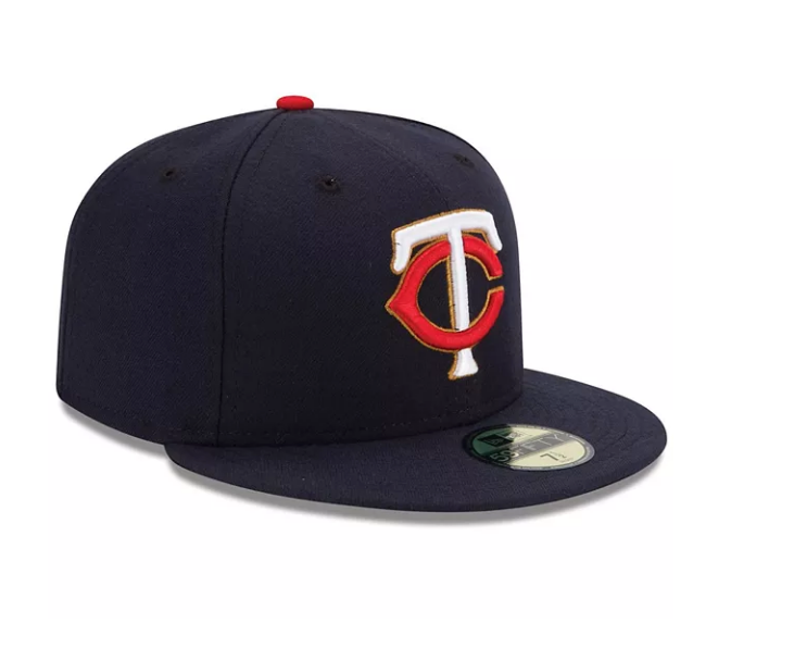 Minnesota Twins New Era Navy Alternate Authentic Collection On-Field 59FIFTY Fitted Hat for Men product image 3, provided
