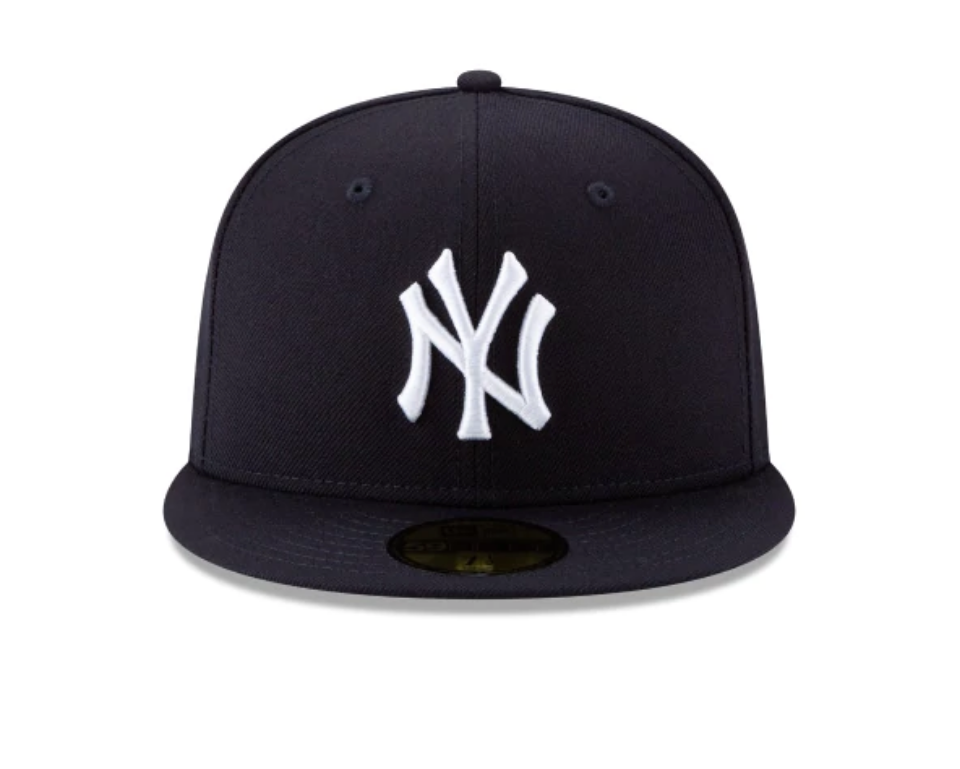 New York Yankees New Era Wool Classic 59FIFTY Fitted Hat - Navy product image 2, provided for visual reference and product