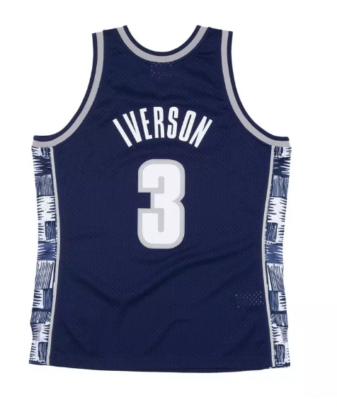Georgetown Hoyas Allen Iverson Mitchell & Ness Swingman Jersey for Men product image 3, provided for visual reference and