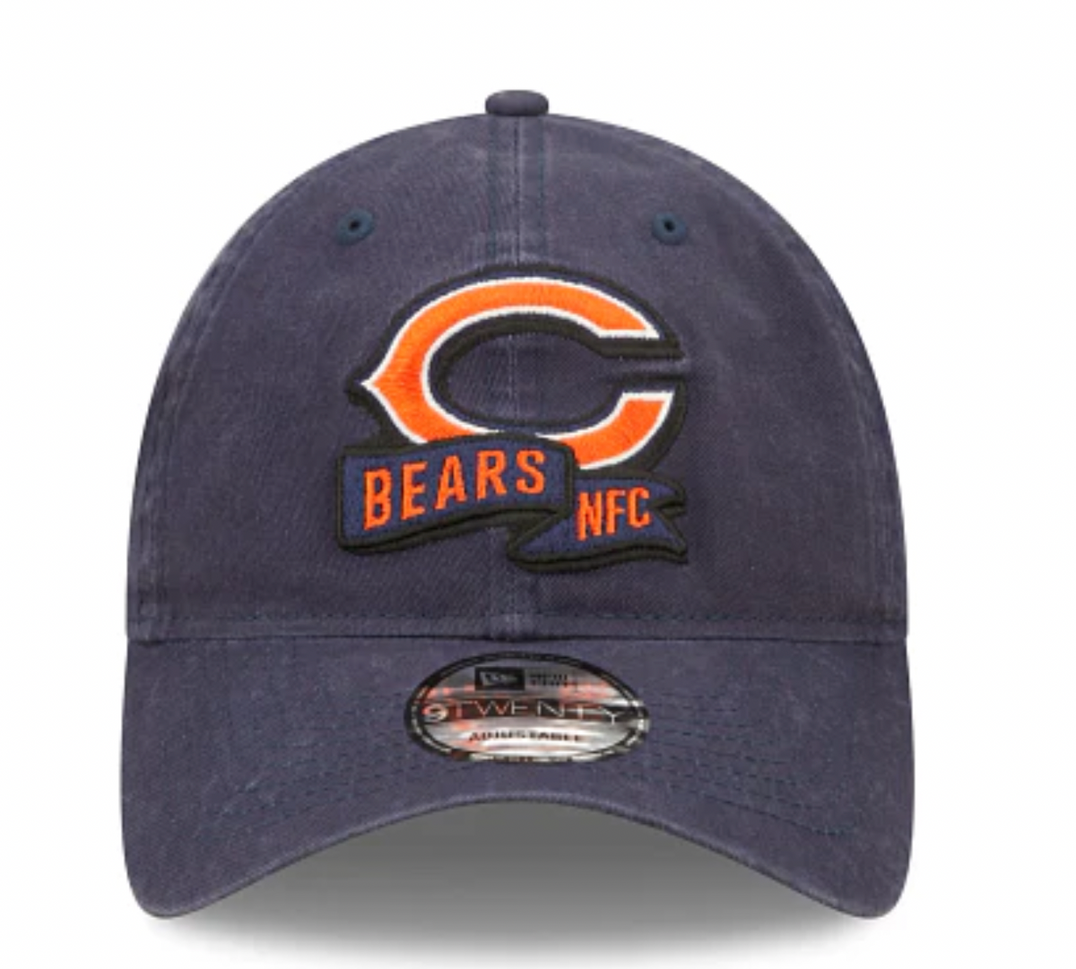 Chicago Bears 2022 Sideline Primary Logo 9TWENTY Adjustable Hat product image 2, provided for visual reference and product