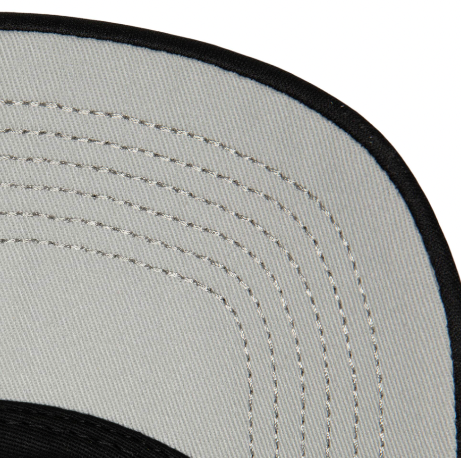Mens Brooklyn Nets NBA Puff The Magic Trucker Mitchell & Ness Snapback Hat product image 3, provided for visual reference