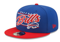 Buffalo Bills New Era Team Script 2 Tone 9FIFTY Snapback Hat product image 1, provided for visual reference and product
