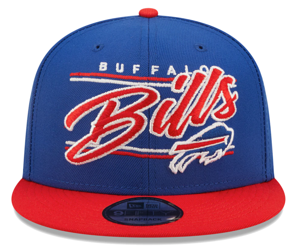 Buffalo Bills New Era Team Script 2 Tone 9FIFTY Snapback Hat product image 2, provided for visual reference and product