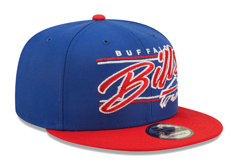 Buffalo Bills New Era Team Script 2 Tone 9FIFTY Snapback Hat product image 3, provided for visual reference and product