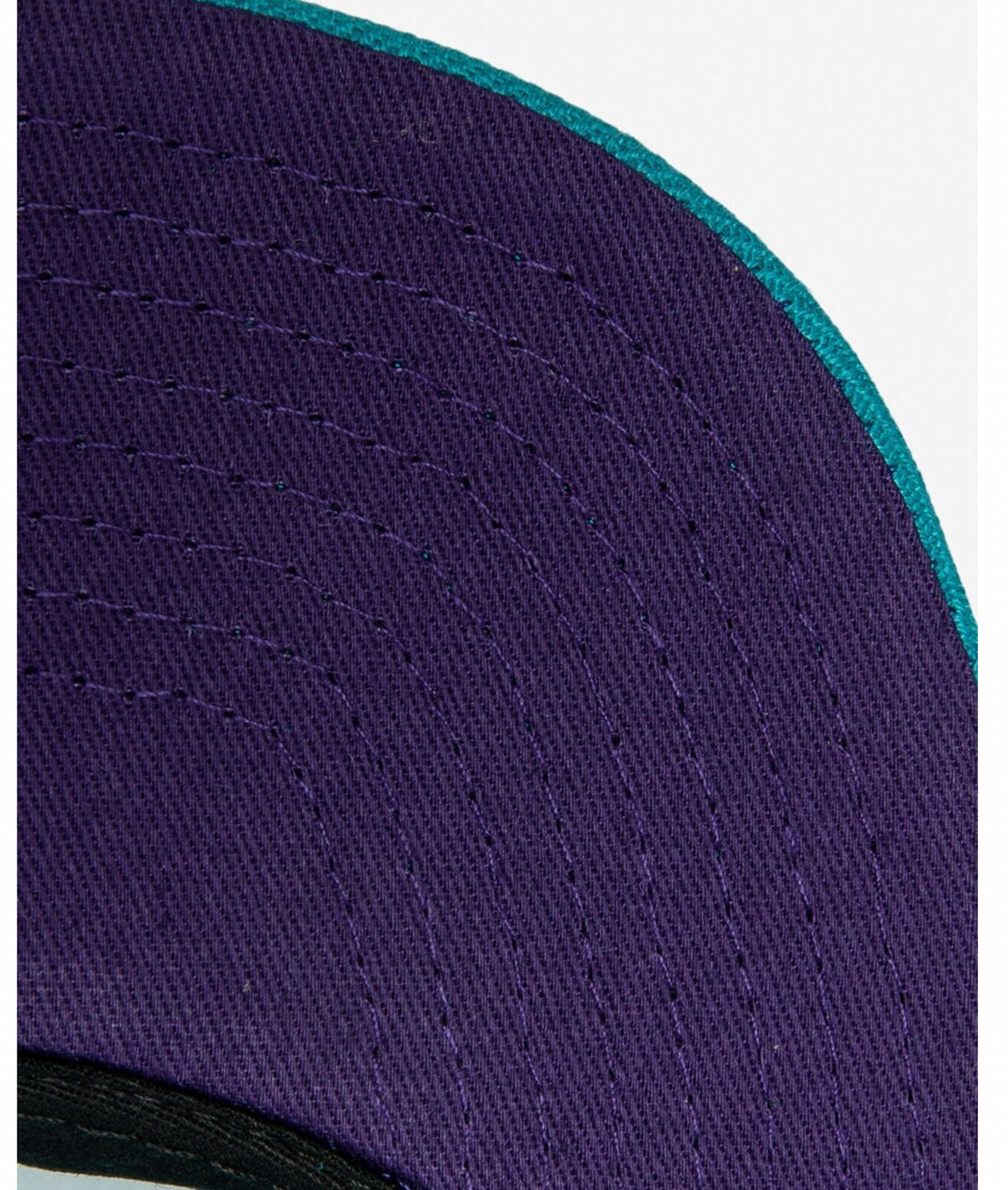 Charlotte Hornets Mitchell & Ness Tonal Eclipse Snapback Hat- Teal product image 3, provided for visual reference and