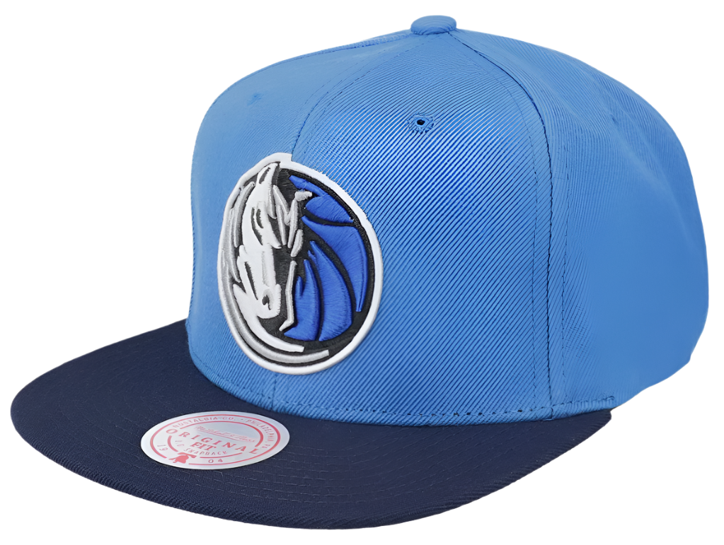 Dallas Mavericks 2-Tone 2.0 Mitchell & Ness Snapback Hat product image 1, provided for visual reference and product detail