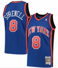 Mitchell & Ness Latrell Sprewell Blue New York Knicks Hardwood Classics 1998-99 Swingman Jersey for Men product image 1,