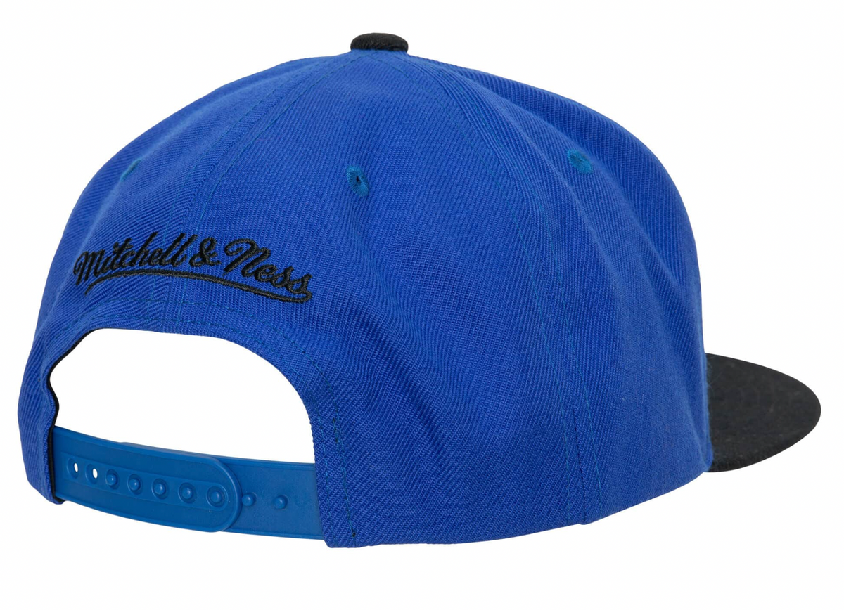Mitchell & Ness Orlando Magic Blue/Black 2-Tone 2.0 Snapback Adjustable Hat for Men product image 2, provided for visual