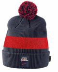 Men’s USA Hockey Sideline Woven Patch Cuff Pom Knit By Nike-Flag product image 1, provided for visual reference and product
