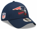New England Patriots New Era Navy 2022 Sideline Coaches 39THIRTY Flex Hat for Men product image 1, provided for visual