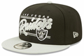 Las Vegas Raiders New Era Team Script 2 Tone 9FIFTY Snapback Hat product image 1, provided for visual reference and product