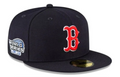Boston Red Sox Navy Classic 2004 World Series New Era 59Fifty Fitted Hat product image 1, provided for visual reference and