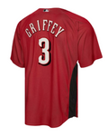 Men’s Cincinnati Reds Ken Griffey Jr. Mitchell & Ness 2007 Red Cooperstown Collection Batting Practice Jersey product image
