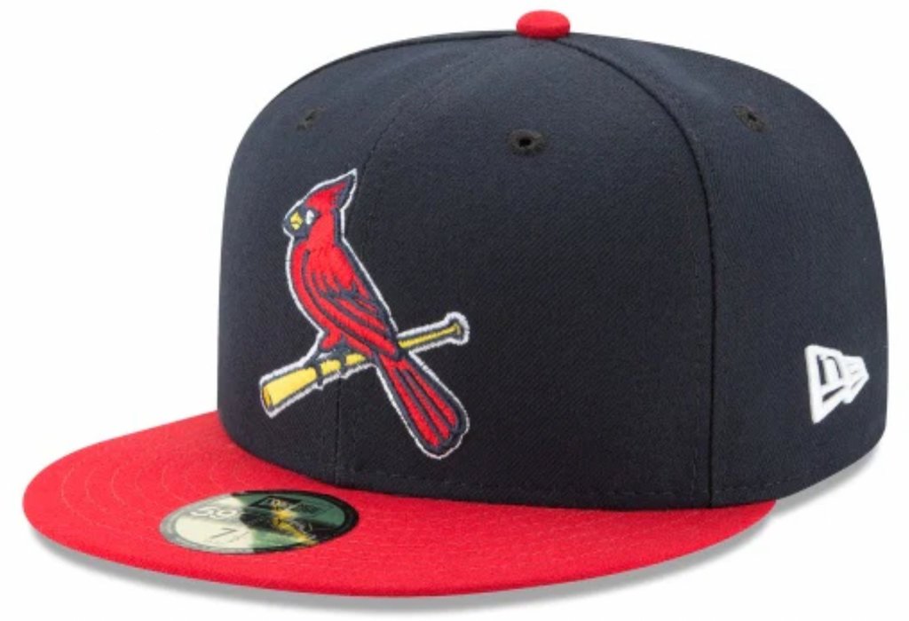 St. Louis Cardinals New Era Navy/Red Game Authentic Collection Alternate 2 On-Field 59FIFTY Fitted Hat for Men product image