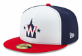 Washington Nationals New Era White Alternate 2 Authentic Collection On-Field 59FIFTY Fitted Hat for Men product image 1,
