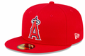 Anaheim Angels New Era Red Game Authentic Collection On-Field 59FIFTY Fitted Hat for Men product image 1, provided for
