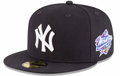 New York Yankees New Era 1998 World Series Wool 59FIFTY Fitted Hat - Navy product image 1, provided for visual reference and