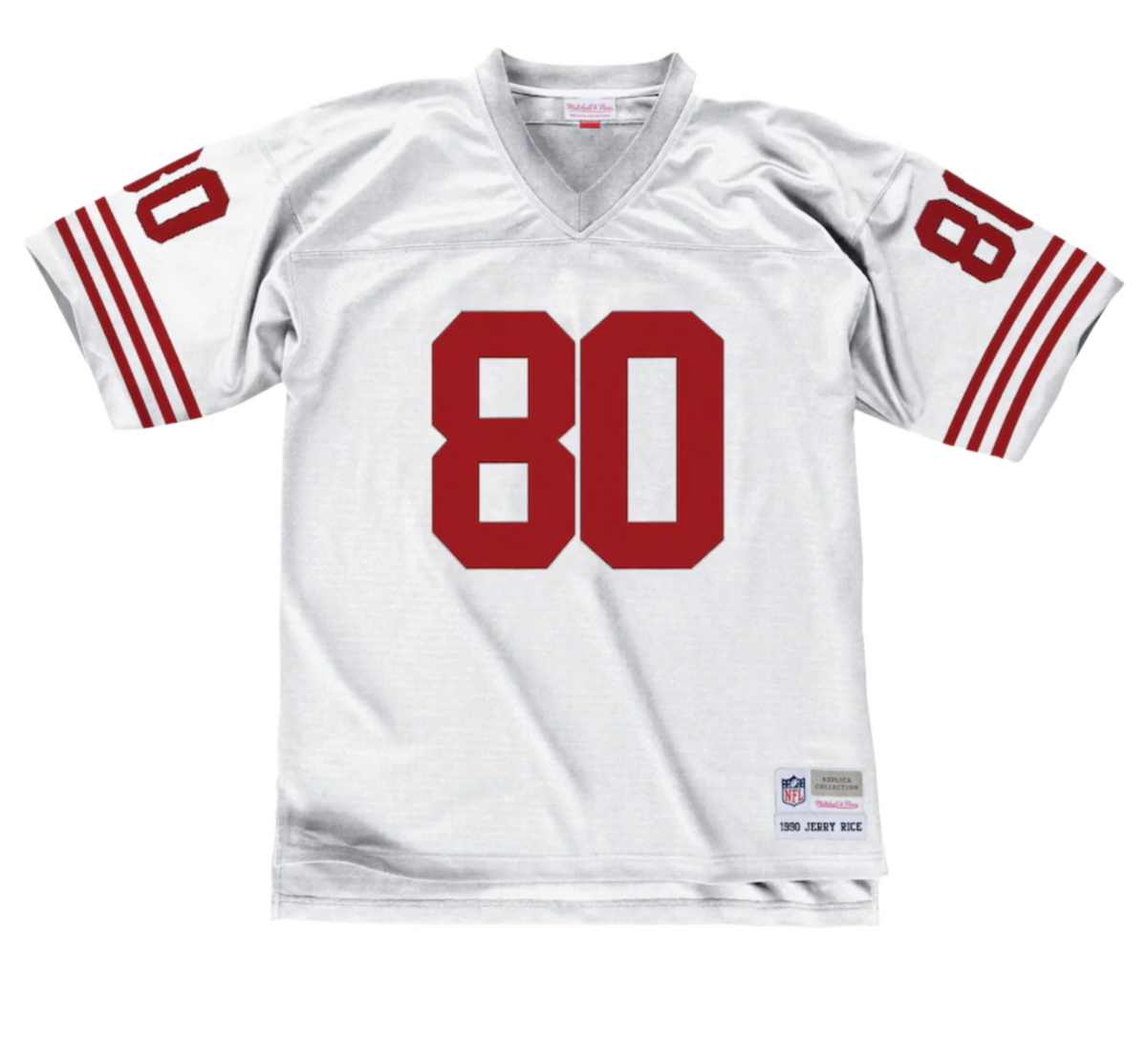 Mitchell & Ness Jerry Rice White San Francisco 49ers Retired Player Legacy Replica Jersey for Men product image 3, provided