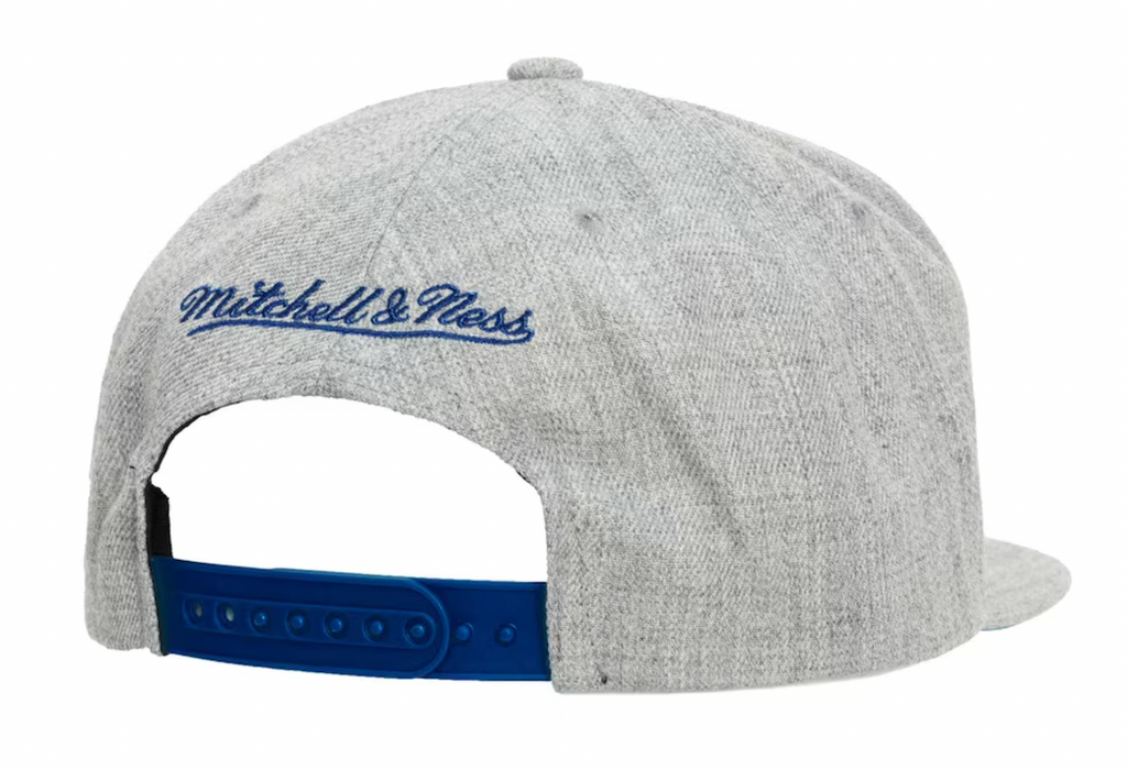 Houston Rockets HWC Gray Heather 2.0 Mitchell & Ness Snapback Hat product image 2, provided for visual reference and product