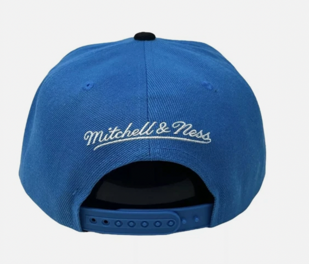 Mitchell & Ness Orlando Magic Core Blue/Black Adjustable Snapback Hat for Men product image 4, provided for visual reference
