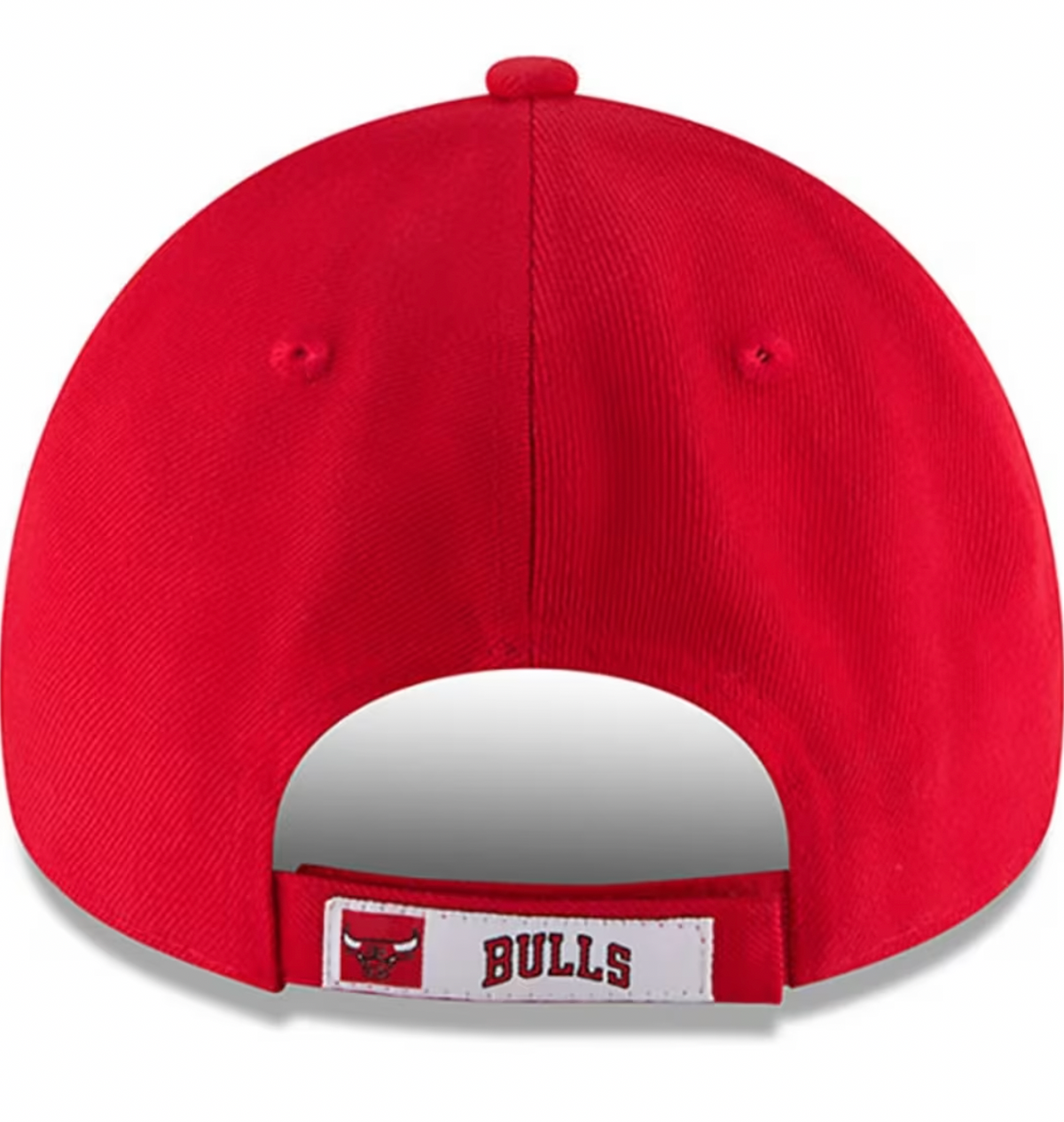 Chicago Bulls New Era The League Red 9FORTY Adjustable Hat product image 4, provided for visual reference and product detail