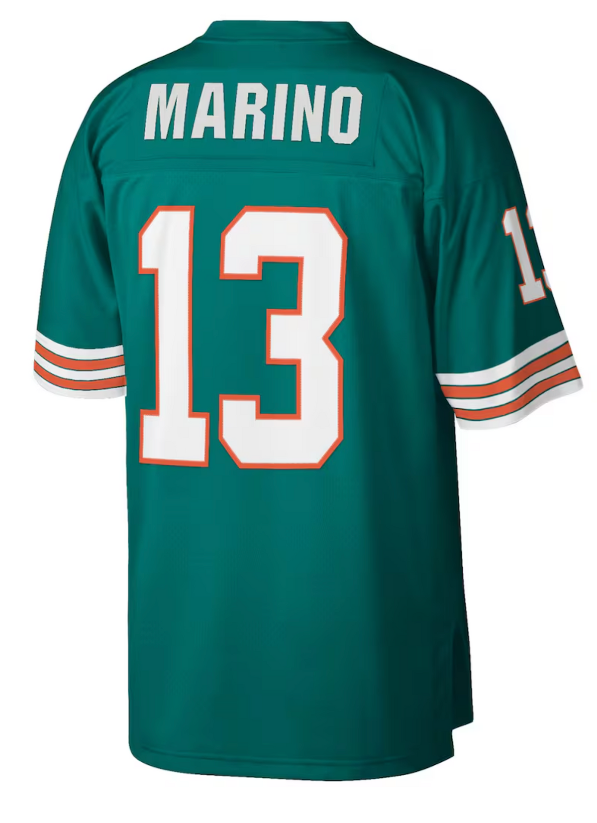 Mens Miami Dolphins Dan Marino Mitchell & Ness Aqua Retired Player Vintage Replica Jersey product image 1, provided for