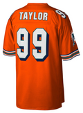 Jason Taylor Miami Dolphins Mitchell & Ness Legacy Replica Alternate Jersey - Orange product image 1, provided for visual