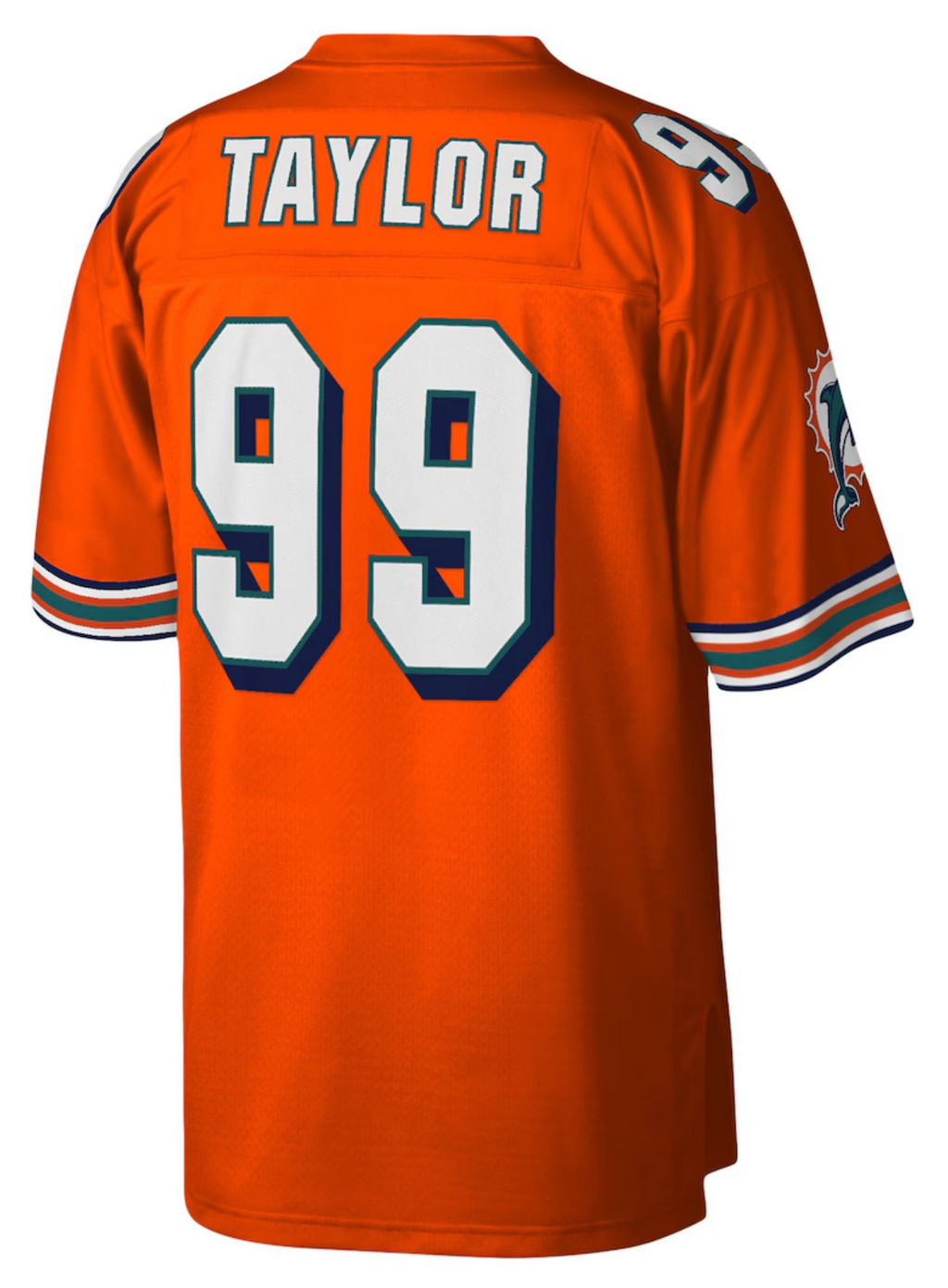 Jason Taylor Miami Dolphins Mitchell & Ness Legacy Replica Alternate Jersey - Orange product image 2, provided for visual