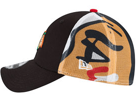 Child/Youth Reebok Chicago Blackhawks Jr Logo Wrapped 39THIRTY Flex Fit Hat product image 3, provided for visual reference