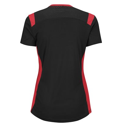 Chicago Blackhawks Draft Me Short Sleeve Criss-Cross Deep V-Neck T-Shirt for Women product image 2, provided for visual